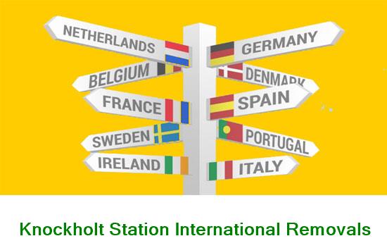 Knockholt Station international removal company